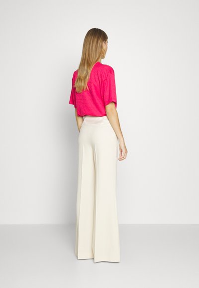 MOSCHINO TUXEDO INSPIRED - Παντελόνι - fantasy ivory