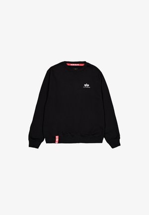 Alpha Industries BASIC SMALL LOGO - Sweater - black