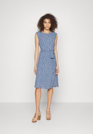 VILODIE SLEEVELESS DAY DRESS - Vapaa-ajan mekko - blue/cream