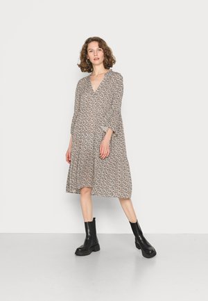 SAMILLE AMBER DRESS - Kjole - sand/black