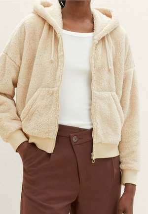 Giacca in pile - beige