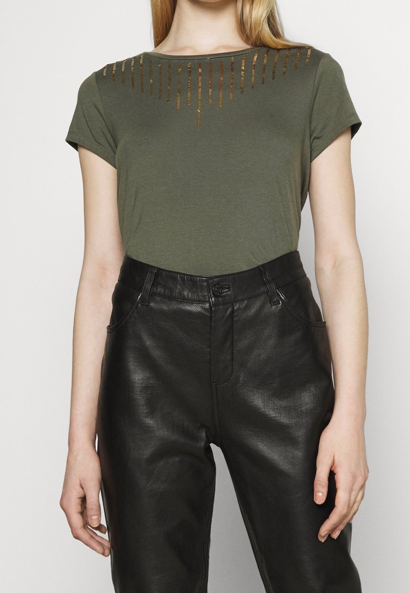 ONLY T-shirt imprimé - khaki