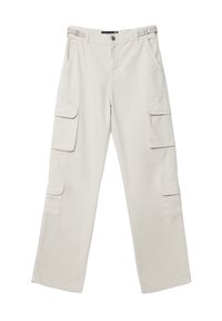 Stradivarius ADJUSTABLE WAIST - Hlačami s stranskimi žepi - beige