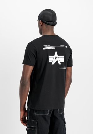 Alpha Industries, T-Shirt print - schwarz