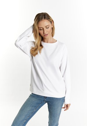 Sweatshirt - weiss