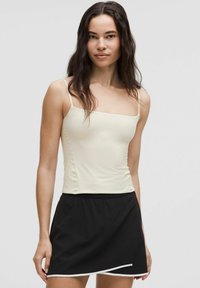 NULU SPAGHETTI-STRAP ADJUSTABLE CAMI - Top - Light Ivory