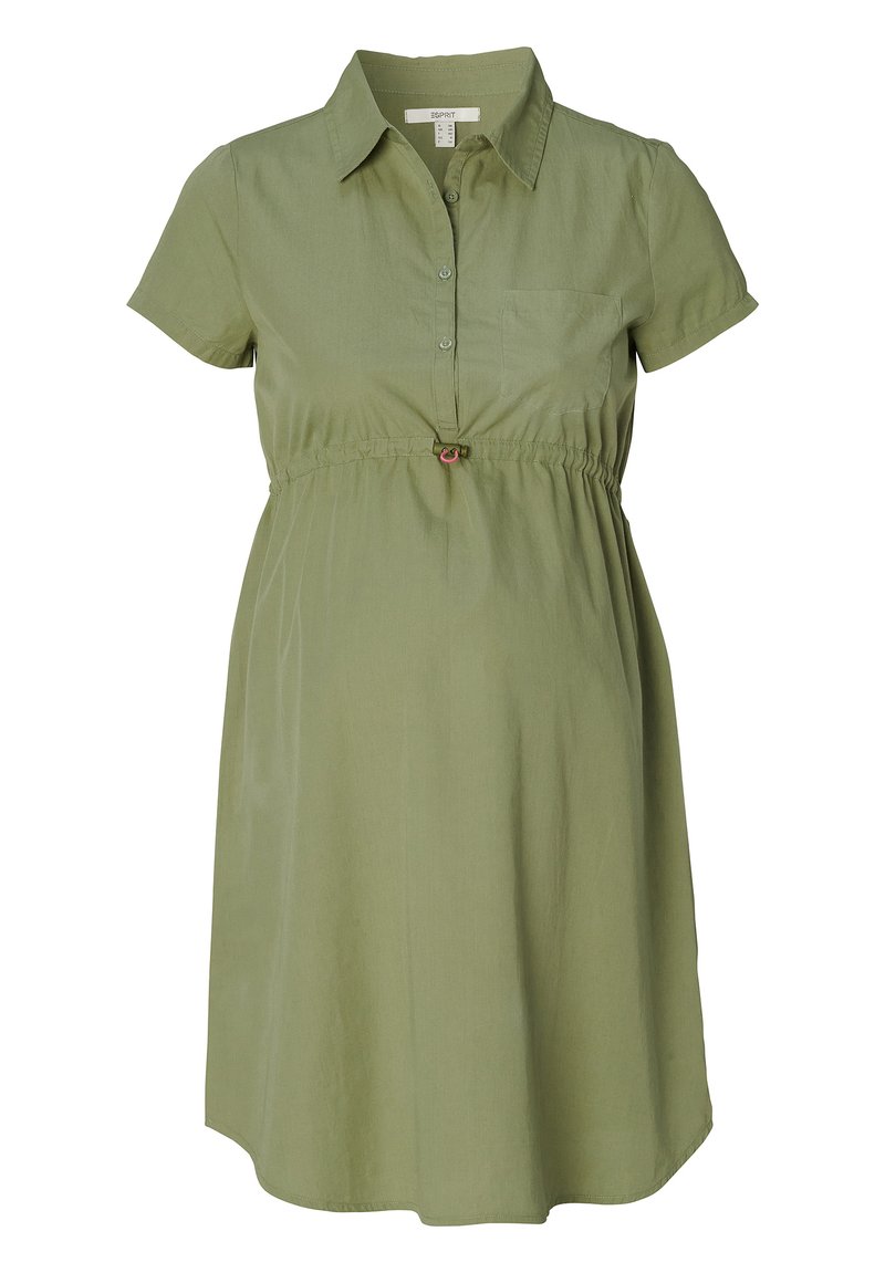 Esprit Maternity Blousejurk olijfgroen Esprit Maternity Blousejurk olijfgroen