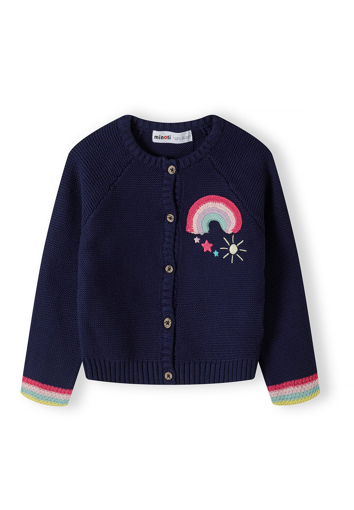 Armor Lux Baby Strickjacke K1087 – Unisex, Mit Kapuze & Reißverschluss, Aus 50% Wolle