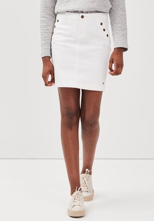 Jupe en jean - white