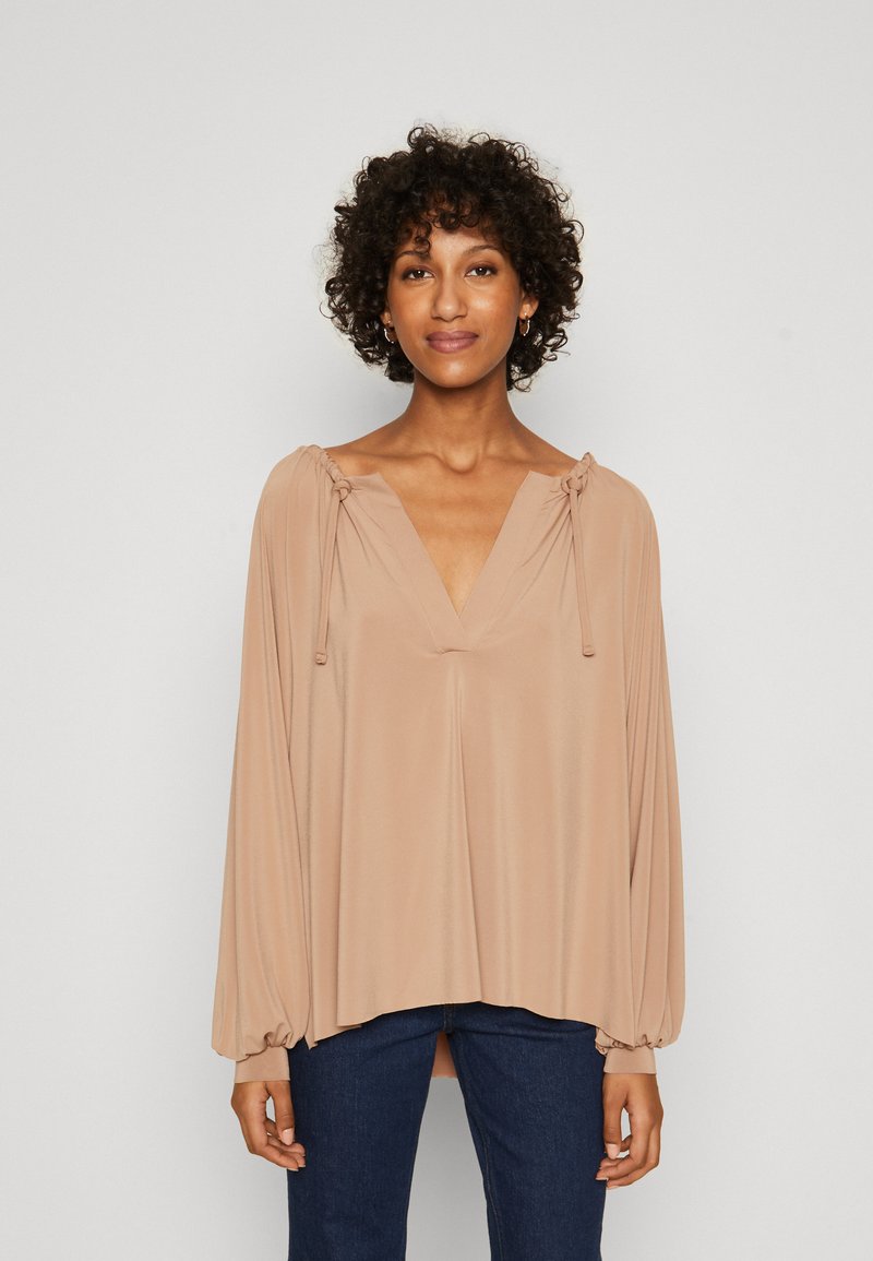 DAY Birger et Mikkelsen ELLIS DAY WISH - Topper langermet - camel