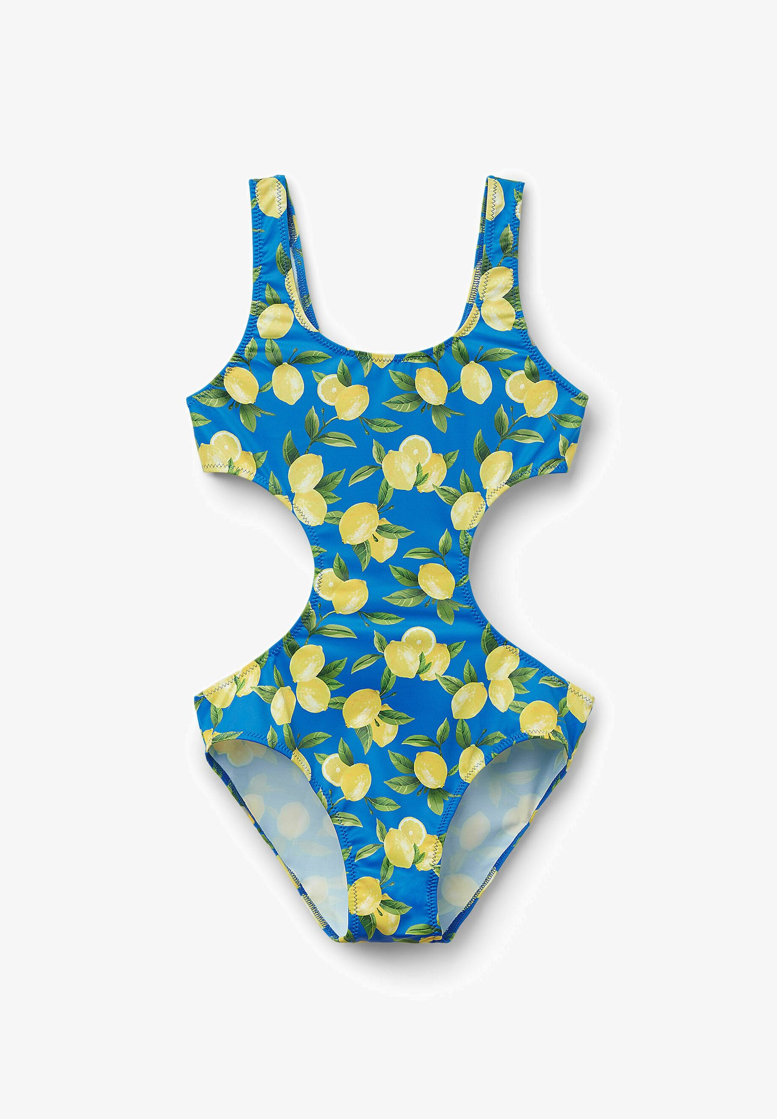 Tezenis Swimsuit grün y stampa limoni/blue Zalando