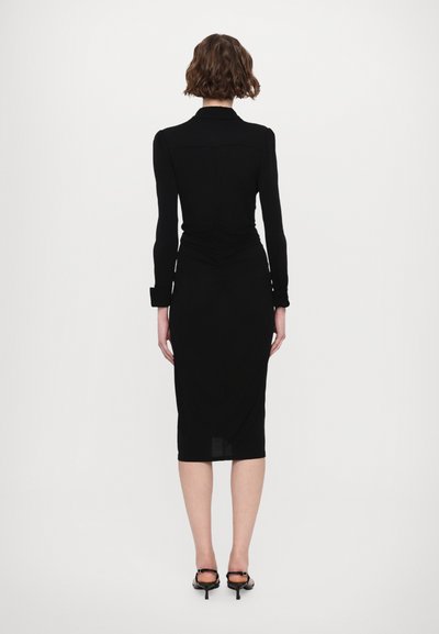Diane von Furstenberg SHESKA MIDI DRESS - Vestido ligero - black
