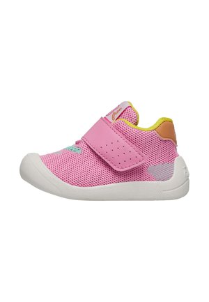 FREE - Klittenbandschoenen - weiß rosa