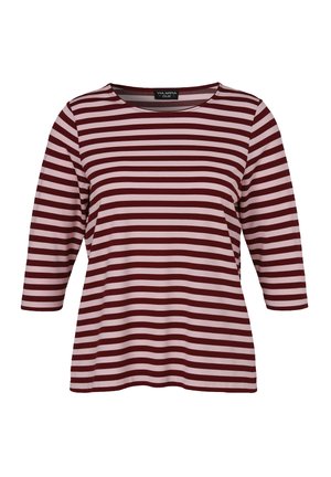 RUNDHALS RINGEL - Long sleeved top - beere