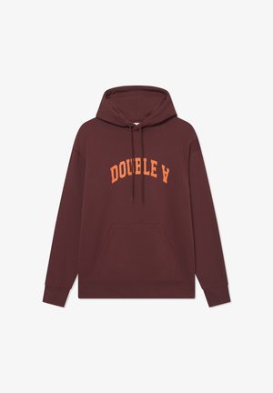 DOUBLE A BY W.W. JAMES AAARC - Felpa con cappuccio - decadent chocolate