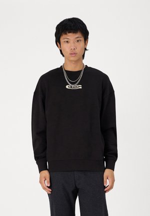 BACK PHOTO PRINT LOOSE  - Sweater - black
