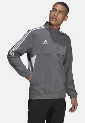 FUSSBALL TEAMSPORT CONDIVO - Trainingsjacke - grauweiss