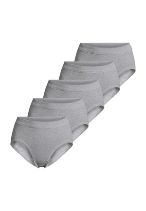 5ER-PACK BASIC  - Slip - grau