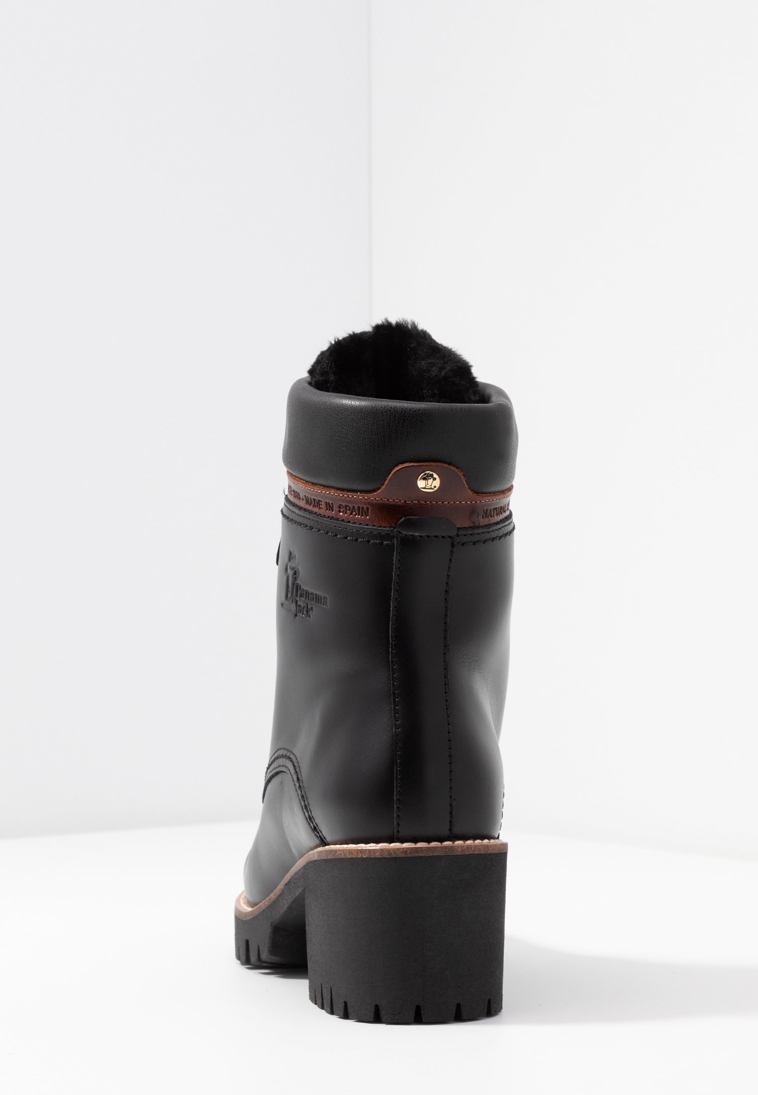 PHOEBE BROOKLYN Enkellaarsjes met plateauzool black PHOEBE BROOKLYN Enkellaarsjes met plateauzool black