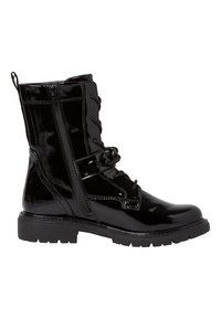 Jana Gležnjače s vezicama - black patent