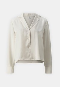 ONLMEDINE TIE  - Bluza z gumbi - silver lining