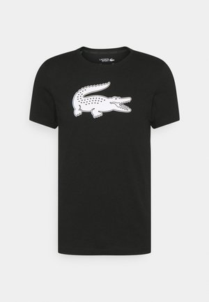 Lacoste Sport BIG LOGO - Camiseta deportiva - black/white