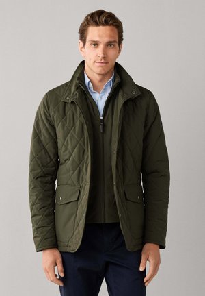 Hackett London, HACKETT LONDON OUTDOOR JACKET PADDOCK JKT - Jas - hunter green