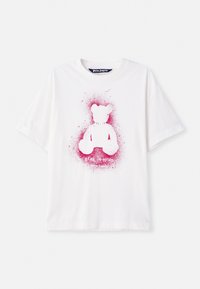 SPRAY BEAR TEE - Tricou cu imprimeu - off-white/red