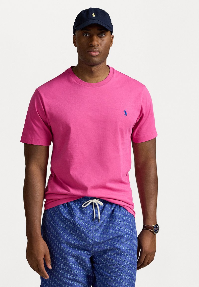 Polo Ralph Lauren Big & Tall JERSEY CREWNECK T-SHIRT - Basic póló - peony