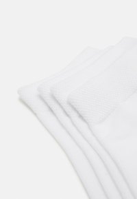 Lindex FOOTIES CUFF 4 PACK  - Socken - white