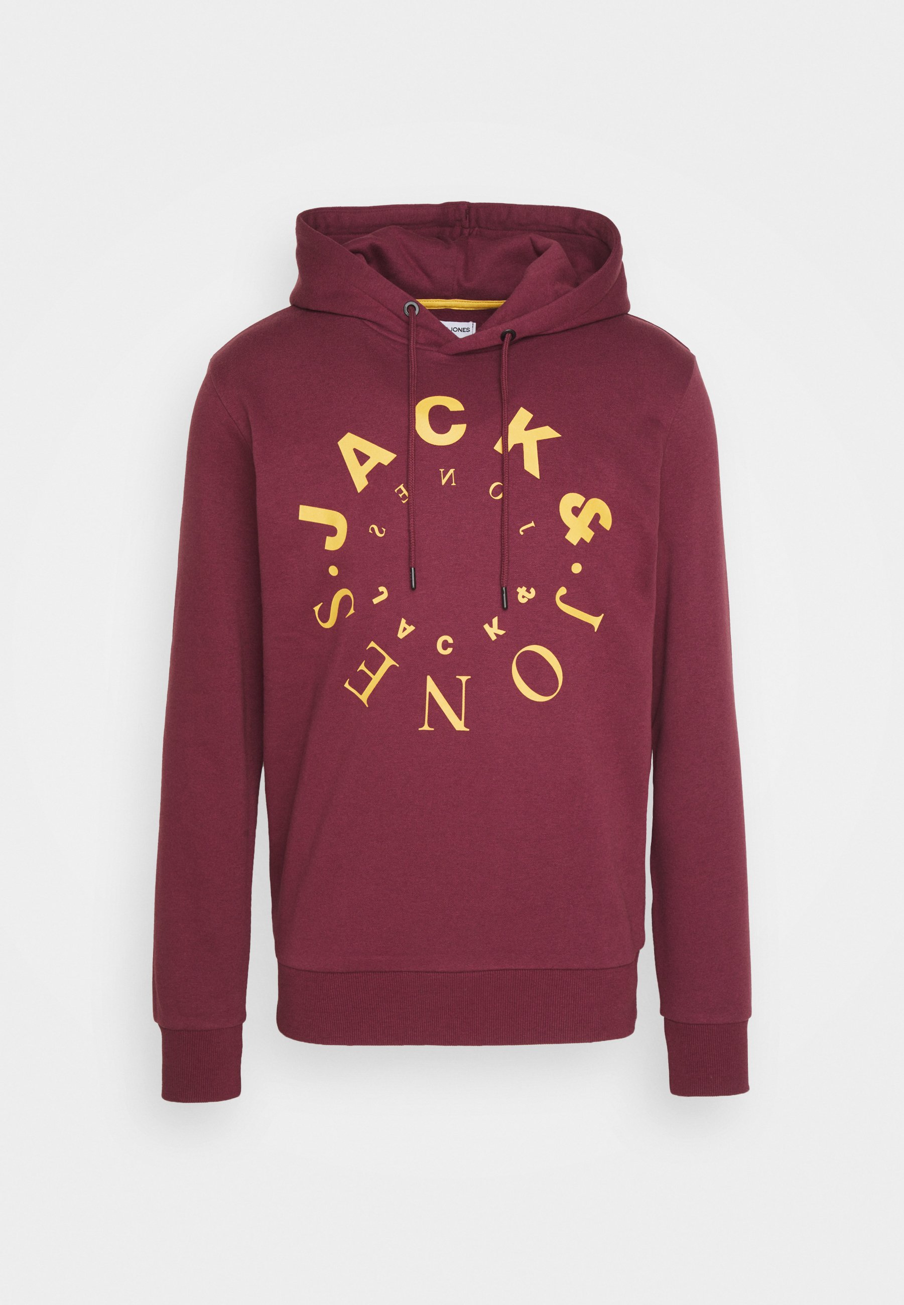 JACK & JONES Herren Kapuzenpullover JJwarrior – Mit Logo-Print, Ombre-Look