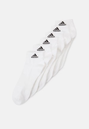 ANKLE UNISEX 6 PACK - Sportovní ponožky - white/black