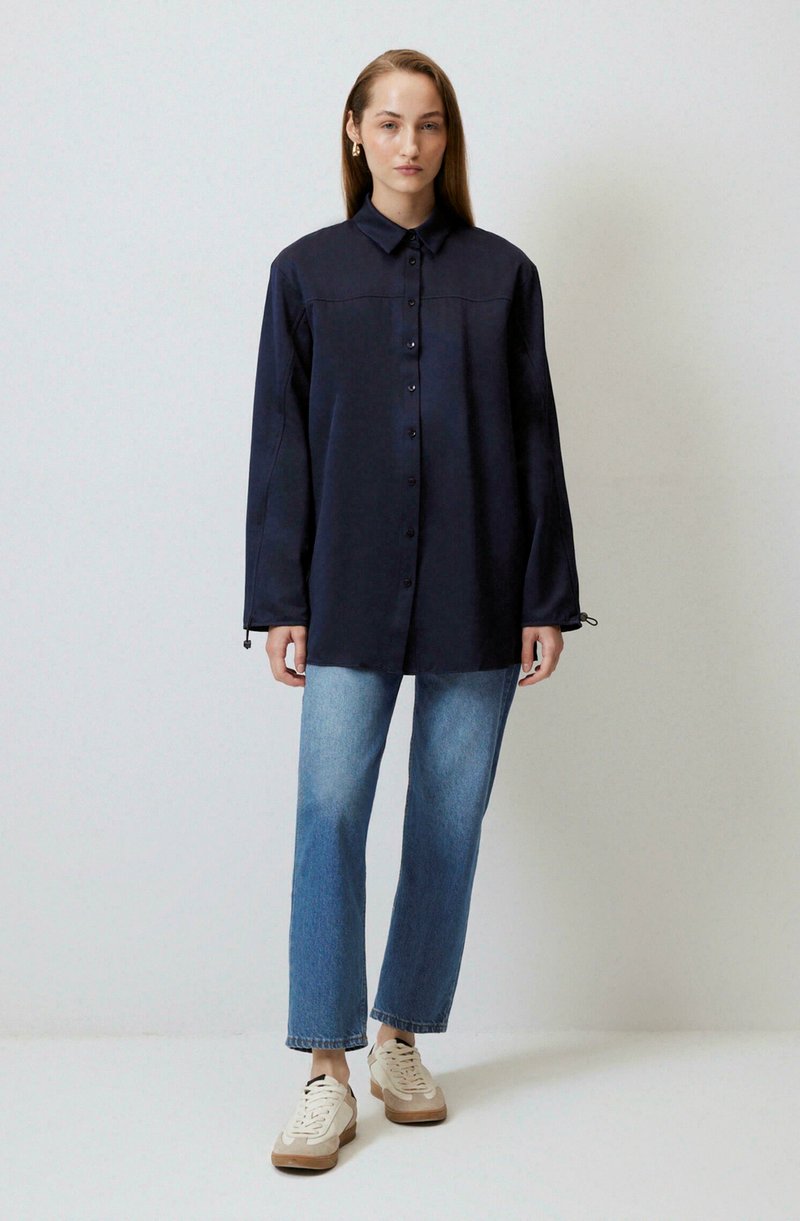 Touché Privé Overhemdblouse donkerblauw