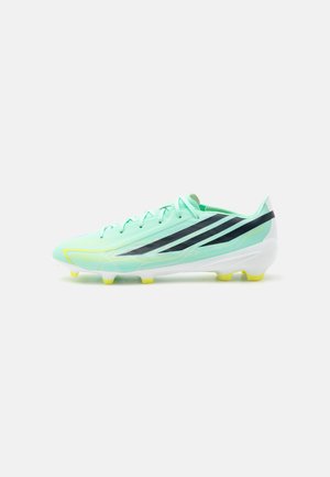 F50 HYPERFAST LEAGUE FG UNISEX - Футболни обувки за твърд терен - pulse mint/night navy/solar lemon