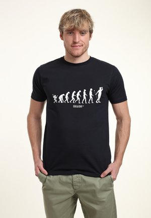 DUKE SONS GOLF EVOLUTION - Camiseta estampada - navy blue