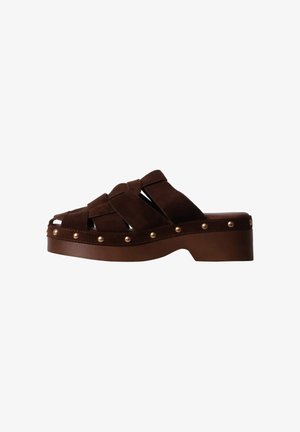 JOIA PARIS, MULES À ENFILER JOIA - Clogs - marron