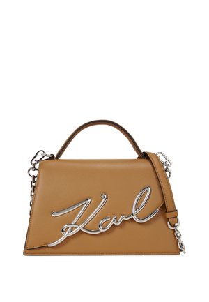 SIGNATURE MEDIUM - Handbag - caramel