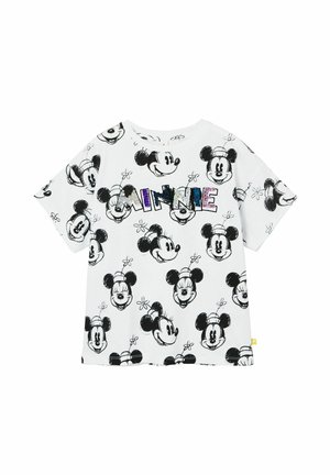 REVERSIBLE SEQUINNED MINNIE MOUSE - T-shirts print - white