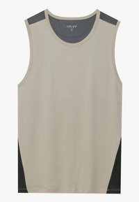 Top - olive/beige