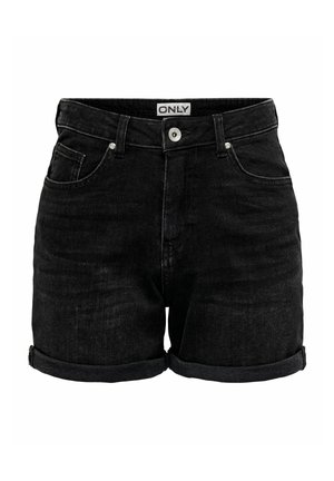 ONLY ONLJOSEPHINE - Denimové šortky - washed black