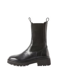 Stivaletti con plateau - noir