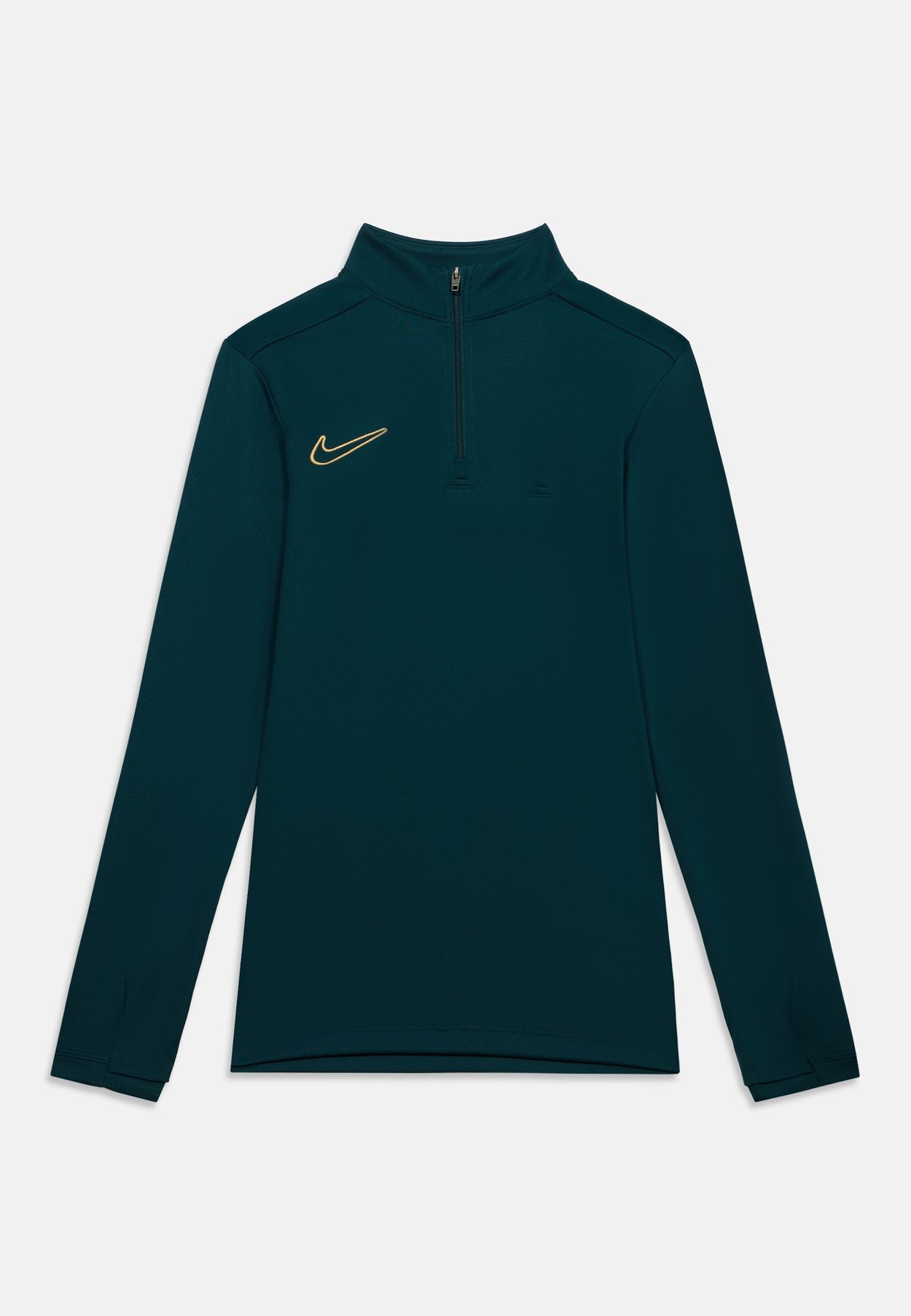 Nike ACADEMY 25 - Sports T-shirt - midnight spruce/elemental gold-coloured/barely green