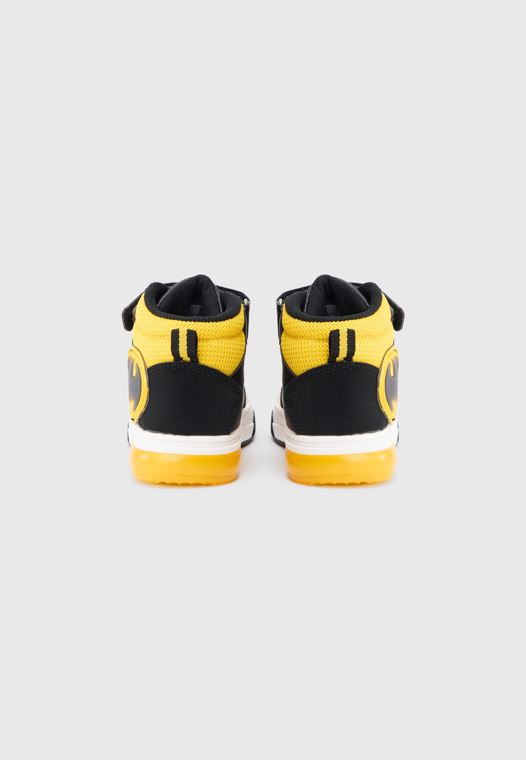 black and yellow batman jordans