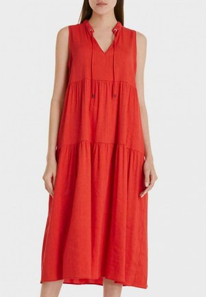 Day dress - red orange
