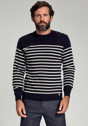 Armor lux MOLENE MARINE - Strickpullover - navire/nature