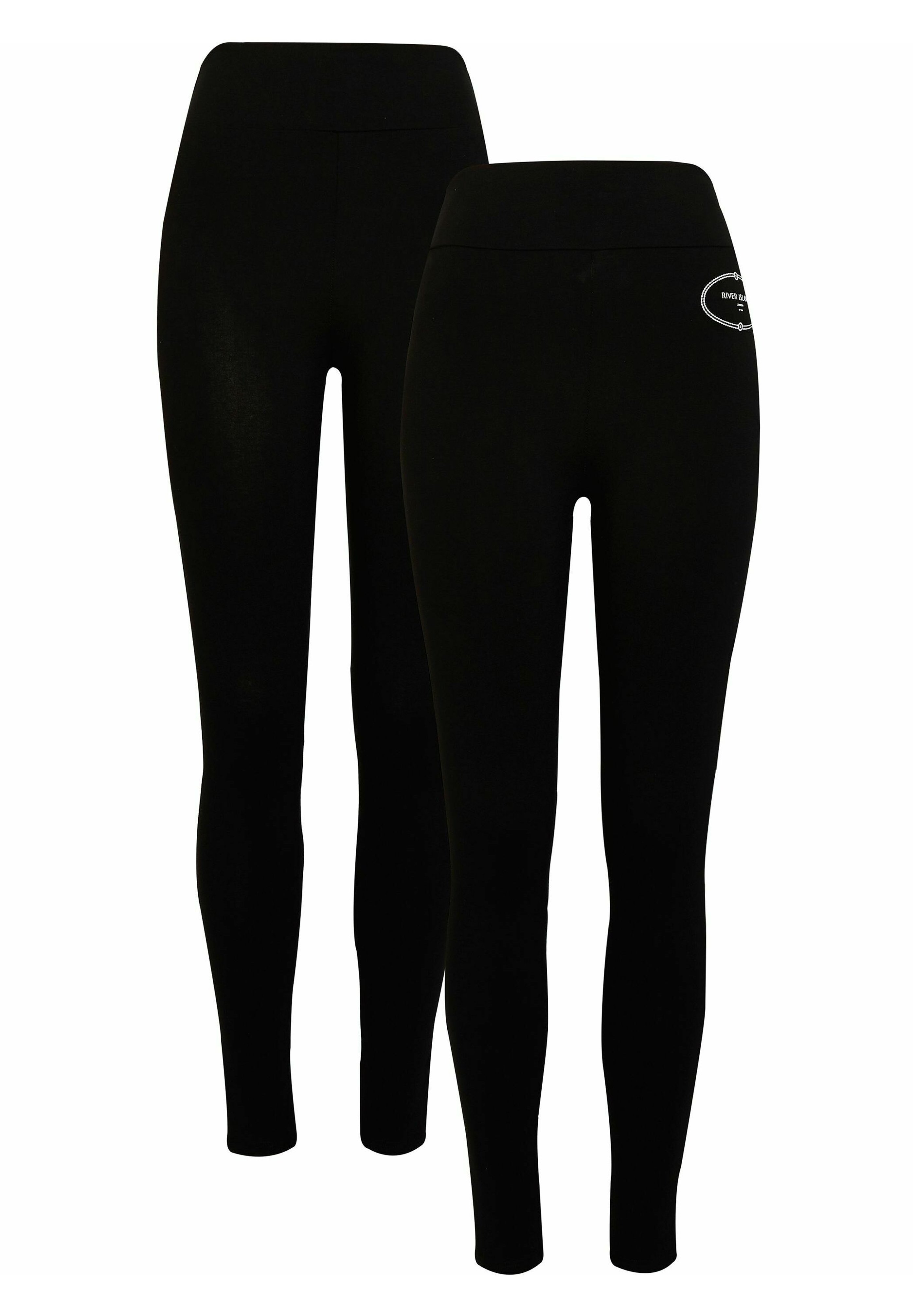 River Island Legging - black/zwart 