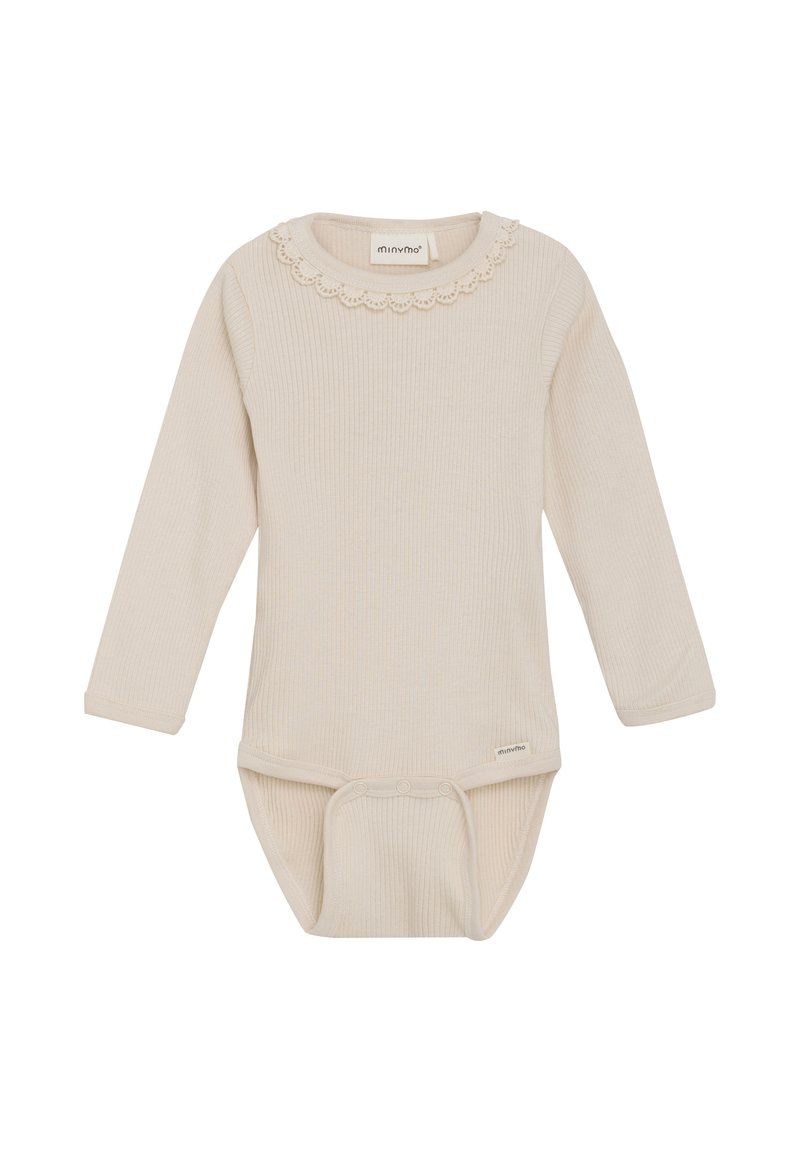 Minymo LONG SLEEVES - Body / Bodystocking - sandshell