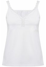 Ulla Popken Maglia Tight A Righe Donna: Jersey Morbido, Scollo Rotondo E Maniche 3/4, Vestibilità Classica - 3