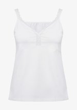 Ulla Popken CARRÉHALS KORTE MOUWEN - Abito in maglia - magnoliarood Ulla Popken CARRÉHALS KORTE MOUWEN - Abito in maglia - magnoliarood