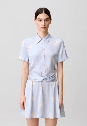 Vestido camisero - print clair